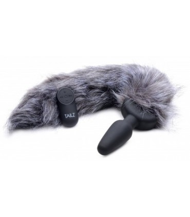 GREY FOX USB-VIBRATOR-ENDSTECKER MIT FERNBEDIENUNG