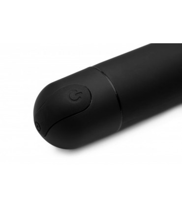 BLACK USB XL VIBRATING BULLET