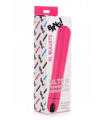 PINK USB XL VIBRATING BULLET