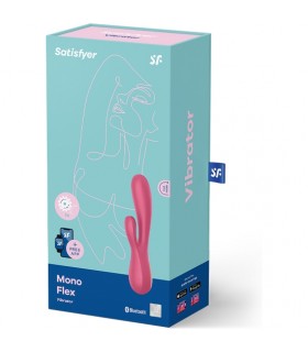 SATISFYER VIBRATOR MONO FLEX APP ROT