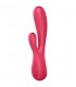 SATISFYER VIBRATOR MONO FLEX APP RED