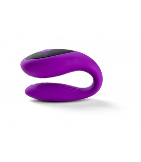 VIBRADOR G-SPOT & CLITORIAL E12 MORADO