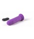 VIBRADOR REALÍSTICO "R11" MORADO 14,4CM C/ CONTROL REMOTO