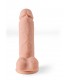 REALISTIC VIBRATOR "R12" FLESH 14.4CM W/ REMOTE CONTROL