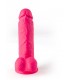 VIBRADOR REALÍSTICO "R12" ROSA 14,4CM C/ CONTROL REMOTO