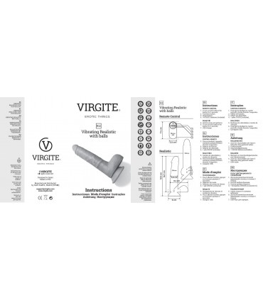VIBRATORE REALISTICO "R12" ROSA 14,4 CM CON TELECOMANDO