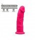 SILEXD SILICONE DILDO MODELLO 2 7.5" ROSA