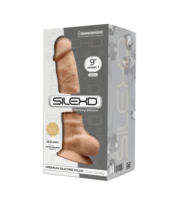 SILEXD SILIKONDILDO MODELL 1 9" FLESH