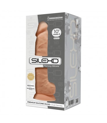 SILEXD SILIKONDILDO MODELL 5 10" HAUTFLEISCH