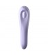 SATISFYER DUAL PLEASURE VENTOSA E VIBRATORE APP MALVA