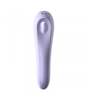 SATISFYER DUAL PLEASURE VENTOSA E VIBRATORE APP MALVA