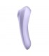 SATISFYER DUAL PLEASURE SUCTIONER AND VIBRATOR APP MAUVE