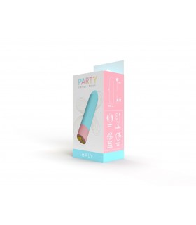 BALY BULLET VIBRANT RECHARGEABLE 10 INTENSITES BLEU