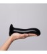 STIMOLATORE PUNTO DILDO IN SILICONE P/G NERO L