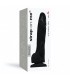 PENE REALISTICO SILICONE MORBIDO NERO L