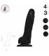 REALISTIC PENIS SOFT SILICONE BLACK L