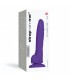 PÉNIS RÉALISTE EN SILICONE DOUX VIOLET S