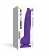 PÉNIS RÉALISTE EN SILICONE SOUPLE VIOLET XL