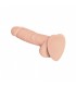 SOFT SILICONE REALISTIC PENIS VANILLA M