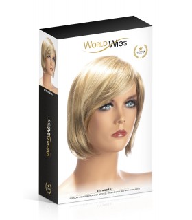 BERANGERE MEDIUM HAIR WIG WITH BLONDE HIGHLIGHTS