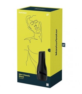 SATISFYER MASTURBATEUR HOMME CLASSIC NOIR