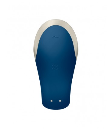 SATISFYER DOPPIO AMORE CON TELECOMANDO BLU E APP
