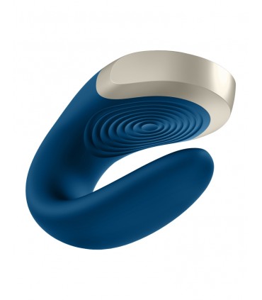 SATISFYER DOPPIO AMORE CON TELECOMANDO BLU E APP