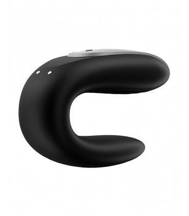 SATISFYER DOPPIO DIVERTIMENTO CON TELECOMANDO E APP NERO