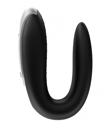 SATISFYER DOPPIO DIVERTIMENTO CON TELECOMANDO E APP NERO