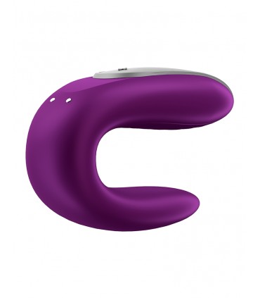 DOUBLE PLAISIR SATISFAYER AVEC LA TÉLÉCOMMANDE VIOLET ET L'APPLICATION