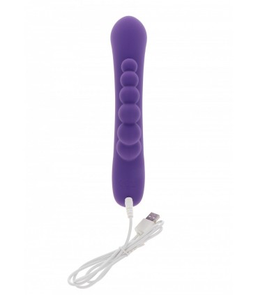 SILICONE USB TRIPLE PLEASURE VIBRATOR