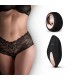 BLACK EXTERNAL STIMULATOR PANTYREBEL WITH CONTROL AND CULOTTE