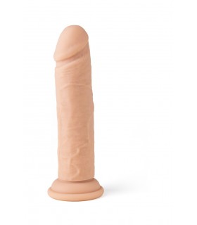 VIBRADOR REALÍSTICO "R15" FLESH 16,5CM C/ CONTROL REMOTO