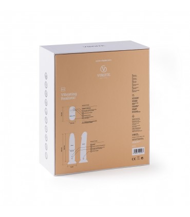 VIBRATORE REALISTICO "R15" VIOLA 16,5 CM CON TELECOMANDO