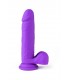 VIBRATEUR RÉALISTE "R16" VIOLET 16 CM AVEC TÉLÉCOMMANDE