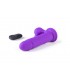 VIBRADOR REALÍSTICO "R16" MORADO 16 CM C/ CONTROL REMOTO