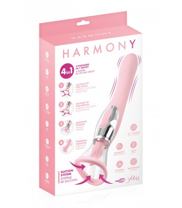 HARMONY 4 IN 1 ROSA PUMPE FÜR FRAUEN