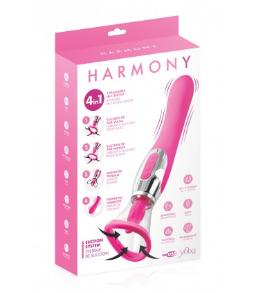 HARMONY WOMEN'S 4 IN 1 FUCHSIA PUMP