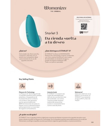 WOMANIZER STARLET 3 GRIGIO