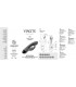 VIBRADOR RECARGABLE V6 ROSA