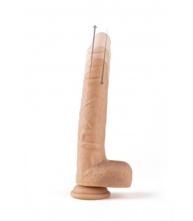 VIBRATORE SU E GIÙ REALISTICO "R13" 20CM CON TELECOMANDO
