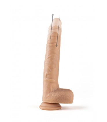 REALISTIC UP AND DOWN VIBRATOR "R13" 20CM W/ REMOTE CONTROL