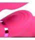 ARNÉS INFLABLE DOBLE C/ MANDO Y PULSATORIO CLÍTORIS USB ROSA