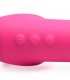 ARNÉS INFLABLE DOBLE C/ MANDO Y PULSATORIO CLÍTORIS USB ROSA