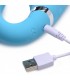 DOUBLE SILICONE USB HARNESS W/ BLUE CONTROL