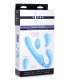 CABLAGGIO USB DOPPIO IN SILICONE CON CONTROLLO BLU