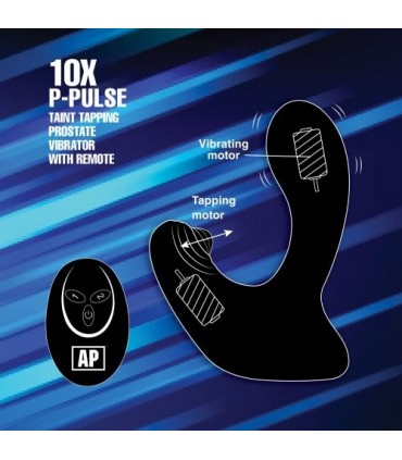 RUND-UND-DREHEN UND PULSATORISCHER USB-PROSTATA-STIMULATOR MIT FERNBEDIENUNG