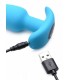 FORMA ANALE VIBRATA IN SILICONE USB CON CONTROLLO BLU