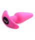 SILICONE ANAL VIBRANT EN FORME DE T USB AVEC CONTRÔLE ROSE