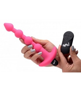 USB VIBRATING ANAL STRIP WITH PINK CONTROL